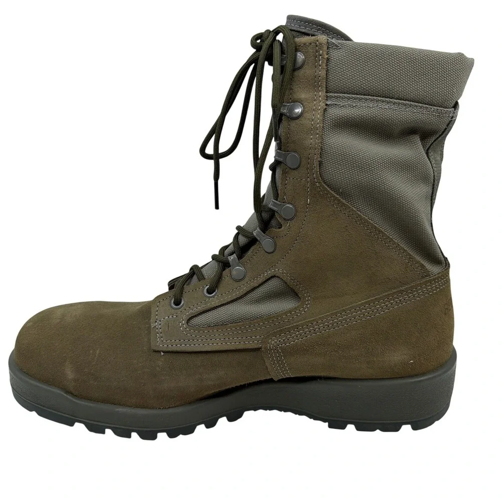 Belleville 650 ST Safety Boot Mens 13R Sage Green New USAF Steel Toe Tactical